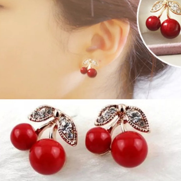 Cute cherry earnings. - Picture 2 of 3